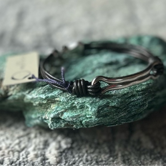 NWT Ciclon jewelry leather bracelet - Picture 3 of 6